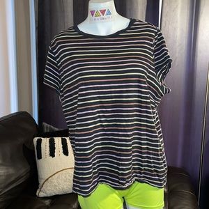 Colorful Stripe Tee